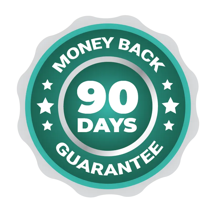 90 days Money Back Guarantee GlucoTonic